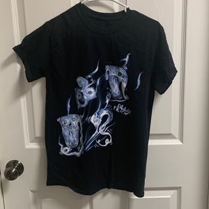 Small black Billie Eilish tee